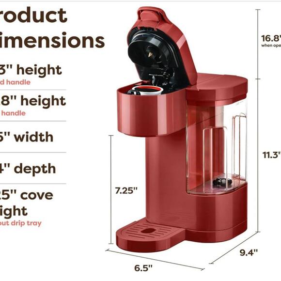 Keurig Coffee Maker K-Express Essentials, Red